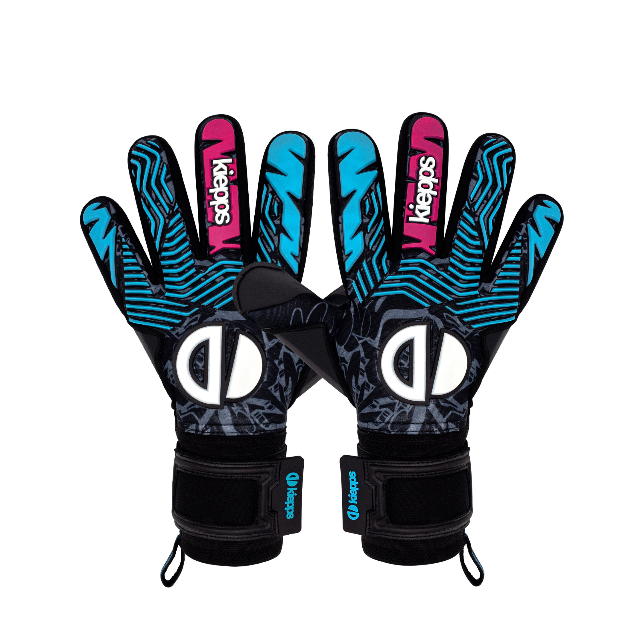 Menace Pro Goalkeeper Gloves both hands